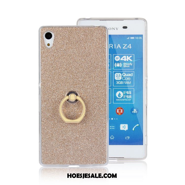 Sony Xperia Z3+ Hoesje Ring Siliconen Roze Mobiele Telefoon Hoes Kopen