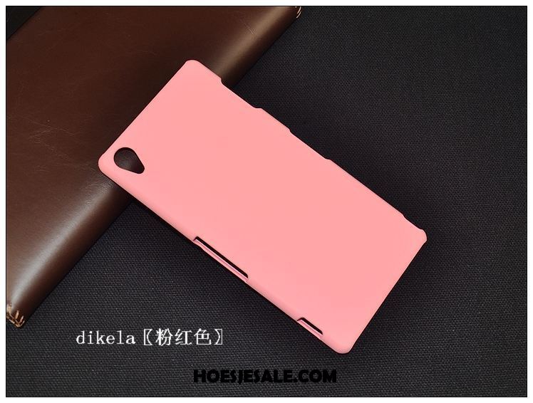 Sony Xperia Z3+ Hoesje Roze Bescherming Eenvoudige Mobiele Telefoon Hard Korting