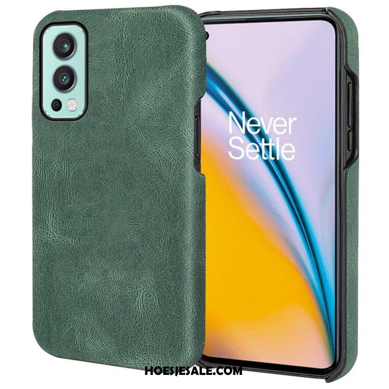 Telefoonhoesje voor OnePlus Nord 2 5G Nieuwe Kleuren Elegantie Ledereffect