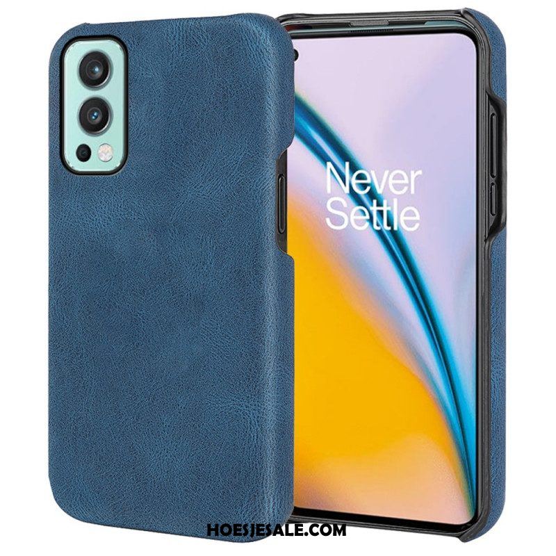 Telefoonhoesje voor OnePlus Nord 2 5G Nieuwe Kleuren Elegantie Ledereffect