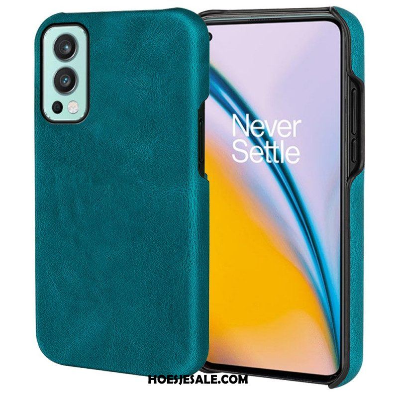 Telefoonhoesje voor OnePlus Nord 2 5G Nieuwe Kleuren Elegantie Ledereffect