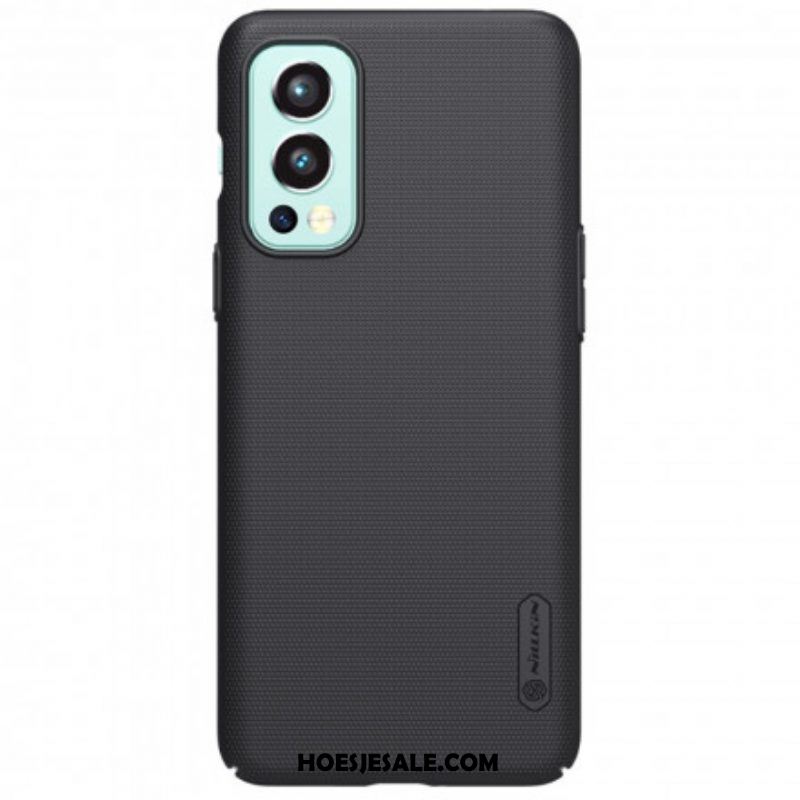 Telefoonhoesje voor OnePlus Nord 2 5G Stijve Frosted Nillkin