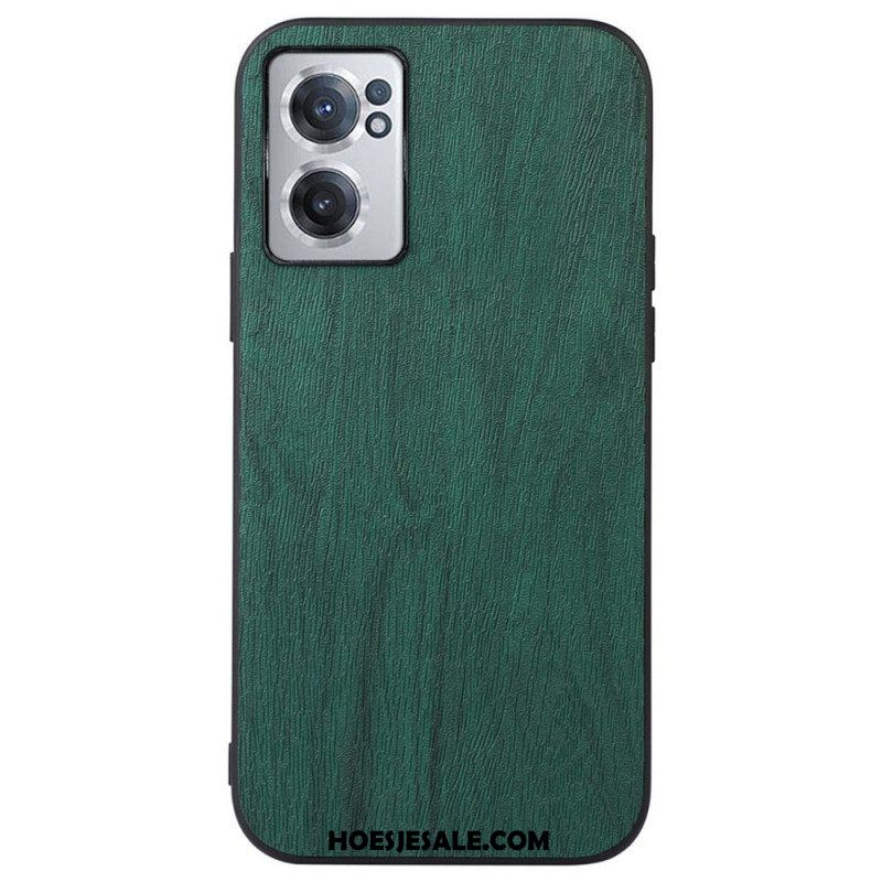 Telefoonhoesje voor OnePlus Nord CE 2 5G Hout Textuur