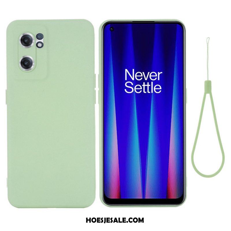 Telefoonhoesje voor OnePlus Nord CE 2 5G Microvezel Textuur