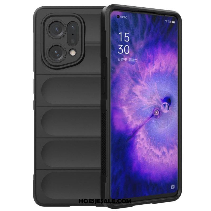 Telefoonhoesje voor Oppo Find X5 Eigentijds Silicium