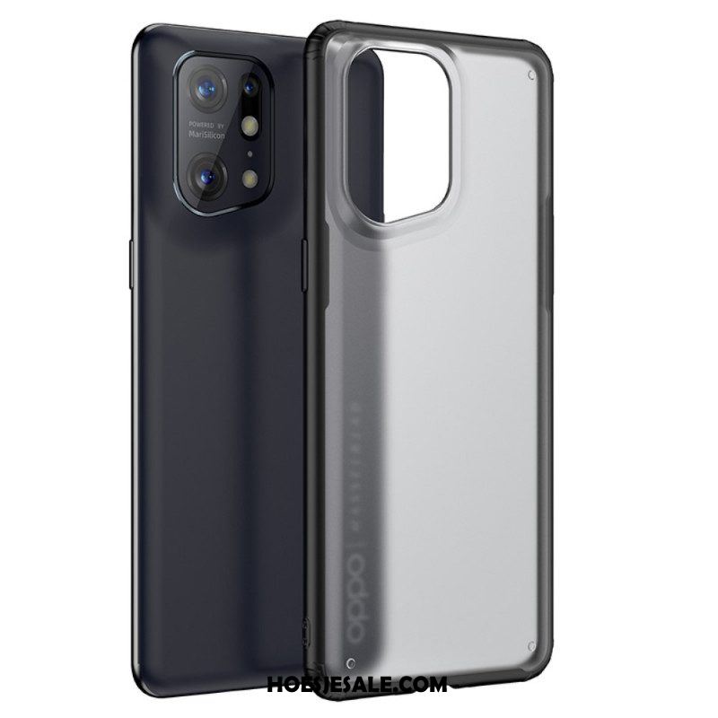 Telefoonhoesje voor Oppo Find X5 Pro Bevroren