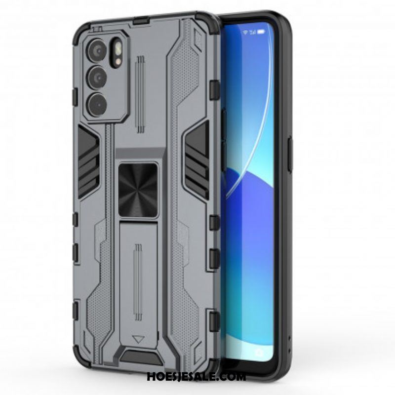 Telefoonhoesje voor Oppo Reno 6 5G Resistente Horizontale / Verticale Tong