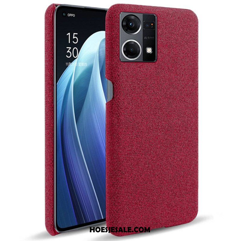 Telefoonhoesje voor Oppo Reno 7 Stof