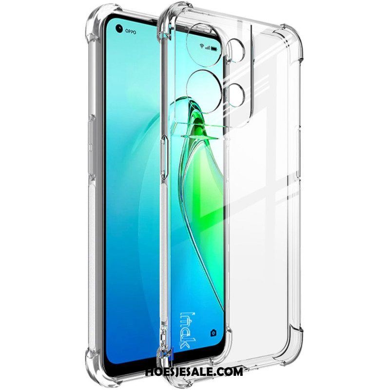 Telefoonhoesje voor Oppo Reno 8 Transparante Airbags Imak