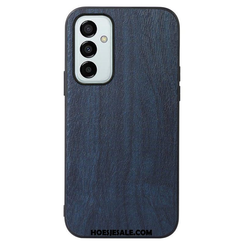 Telefoonhoesje voor Samsung Galaxy M23 5G Kunstleer Houteffect