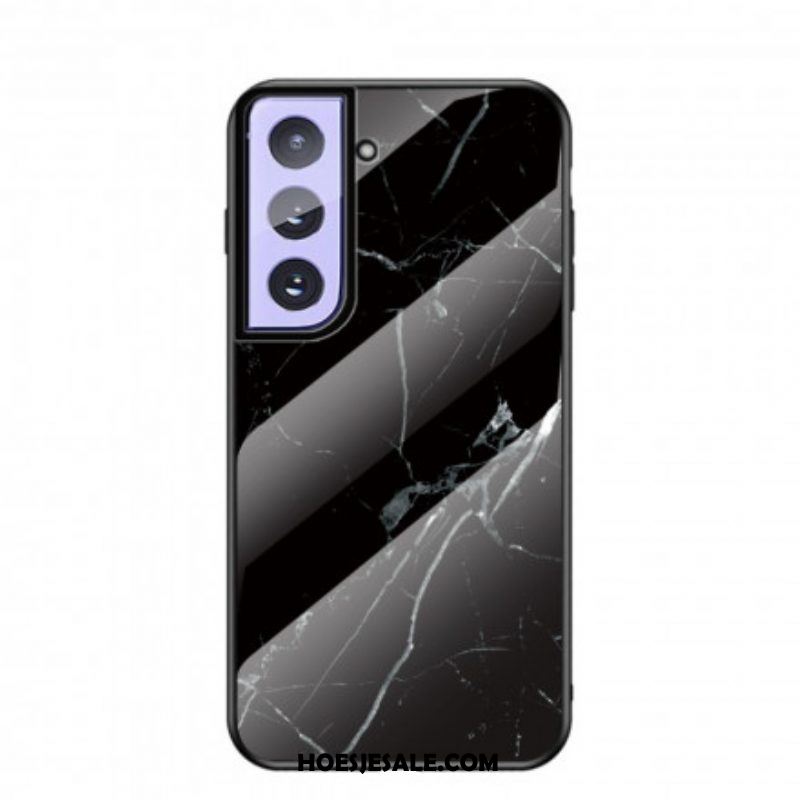 Telefoonhoesje voor Samsung Galaxy S21 5G Marmeren Kleuren Gehard Glas