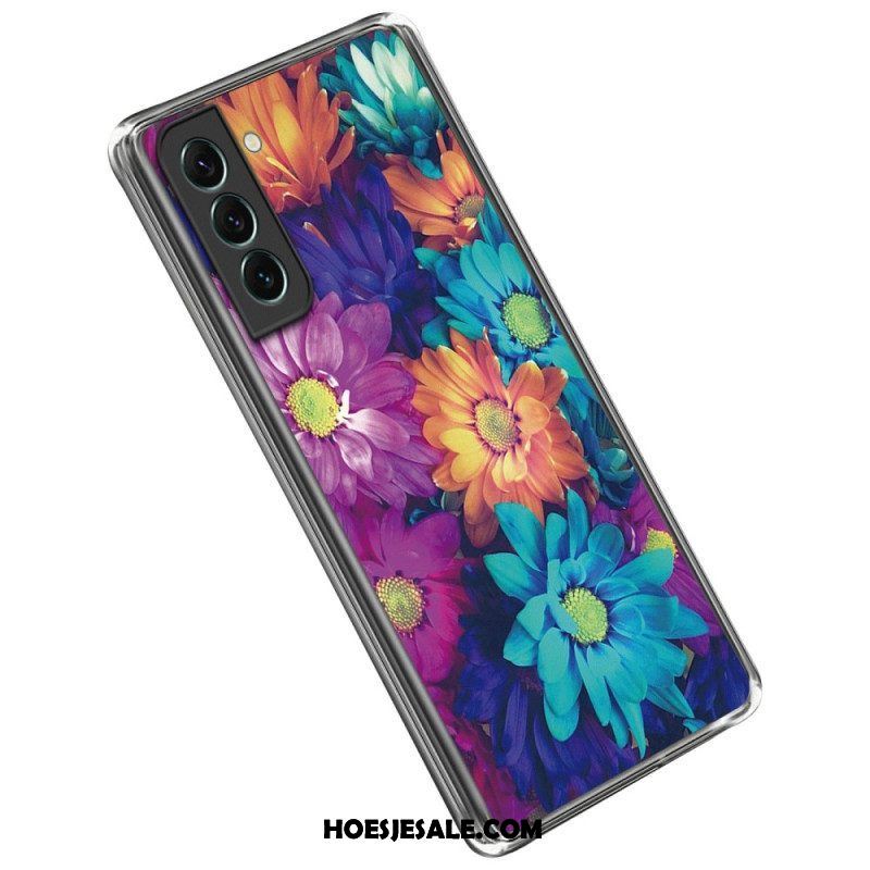 Telefoonhoesje voor Samsung Galaxy S23 Plus 5G Flexibele Bloemen