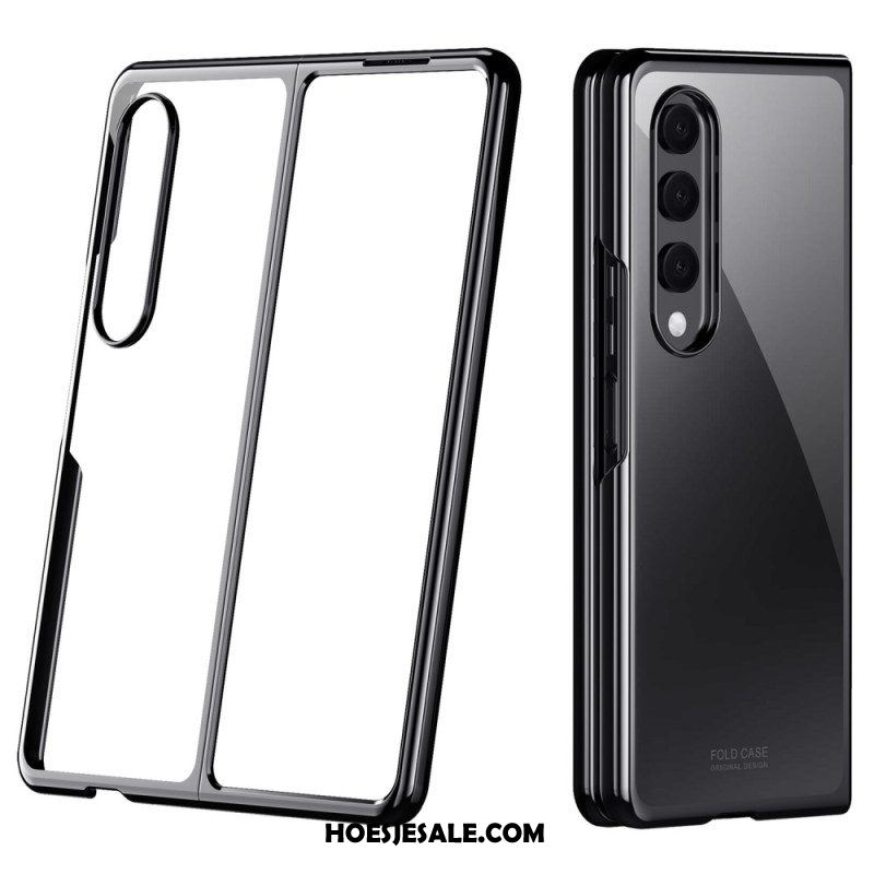 Telefoonhoesje voor Samsung Galaxy Z Fold 4 Discreet Metaal