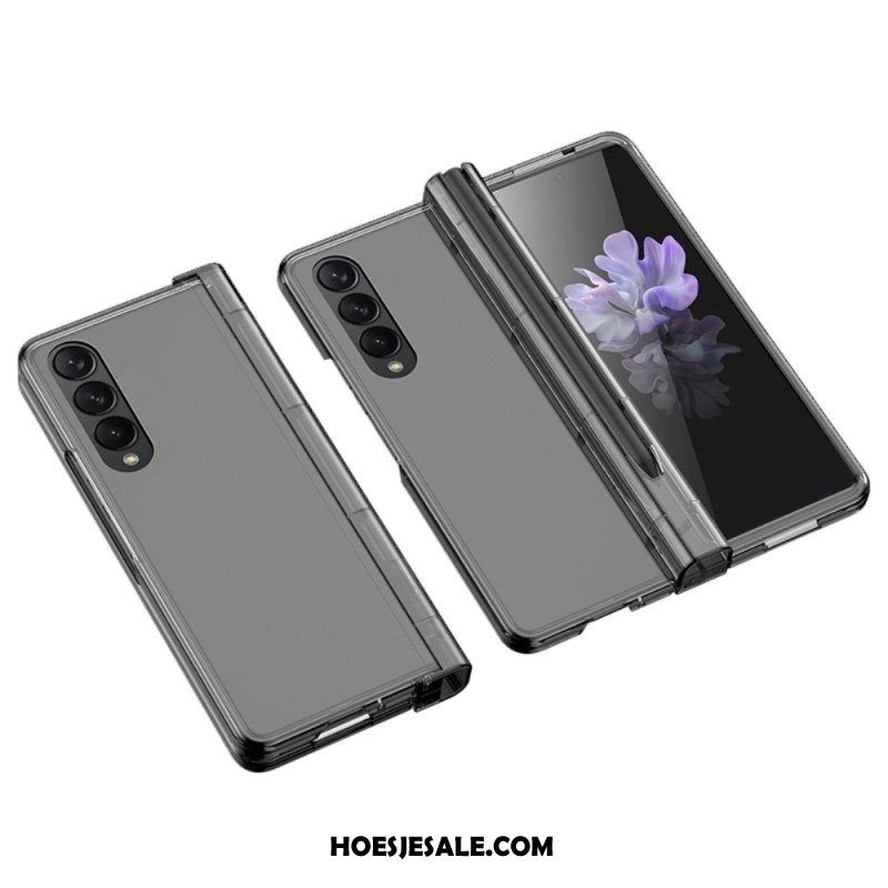 Telefoonhoesje voor Samsung Galaxy Z Fold 4 Discrete Scharnierende Mat