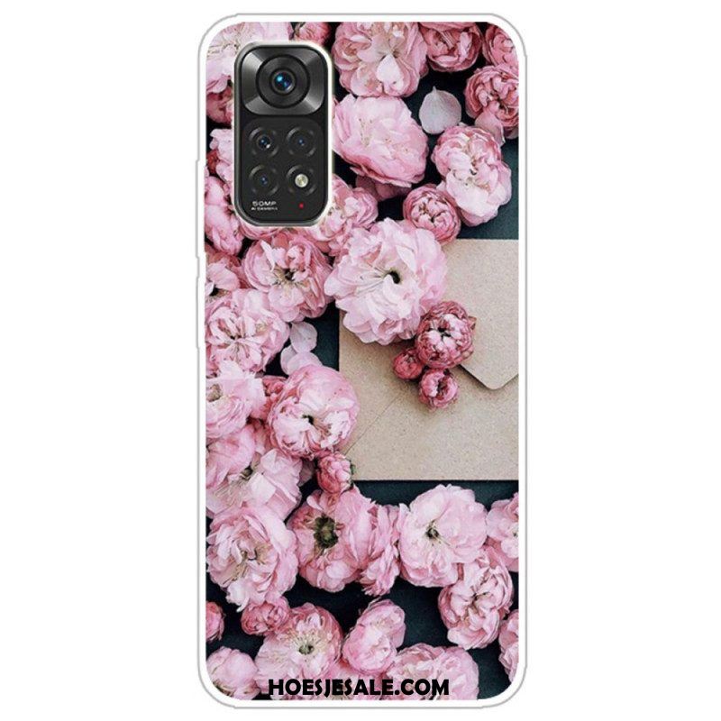 Telefoonhoesje voor Xiaomi Redmi Note 11 Pro / 11 Pro 5G Intense Bloemen