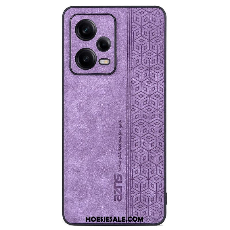 Telefoonhoesje voor Xiaomi Redmi Note 12 Pro Azns Ledereffect