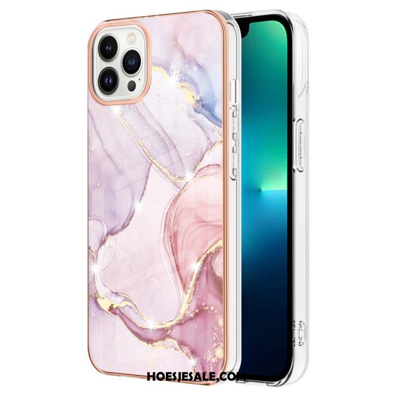 Telefoonhoesje voor iPhone 15 Pro Marmer