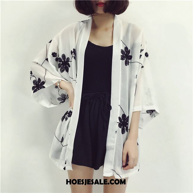 Uv Kleding Dames Cardigan 2018 Chiffon Dun Strand Winkel