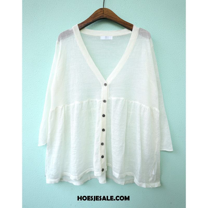 Uv Kleding Dames Casual Jasje Cardigan Elegante Zomer Sale