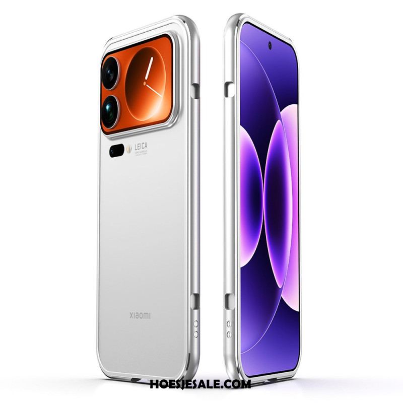 Xiaomi 17 Pro Max Lensbeschermingsbumper En Metalen Frame
