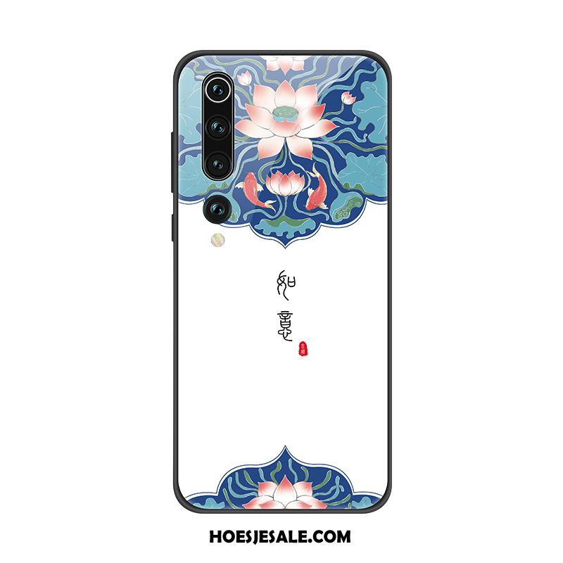 Xiaomi Mi 10 Hoesje Hoes Blauw Mobiele Telefoon Trend Chinese Stijl Goedkoop