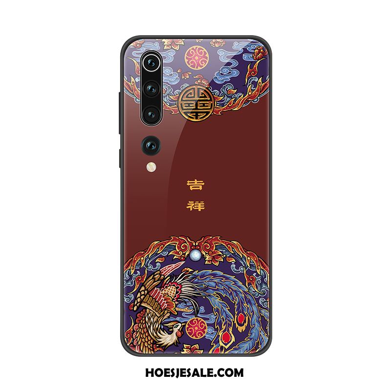 Xiaomi Mi 10 Hoesje Hoes Blauw Mobiele Telefoon Trend Chinese Stijl Goedkoop