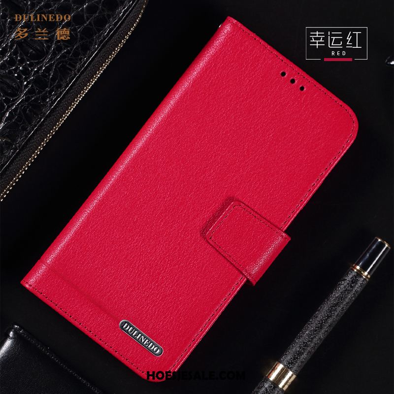 Xiaomi Mi 10 Hoesje Leren Etui Mobiele Telefoon Kaart Net Red Jeugd Kopen