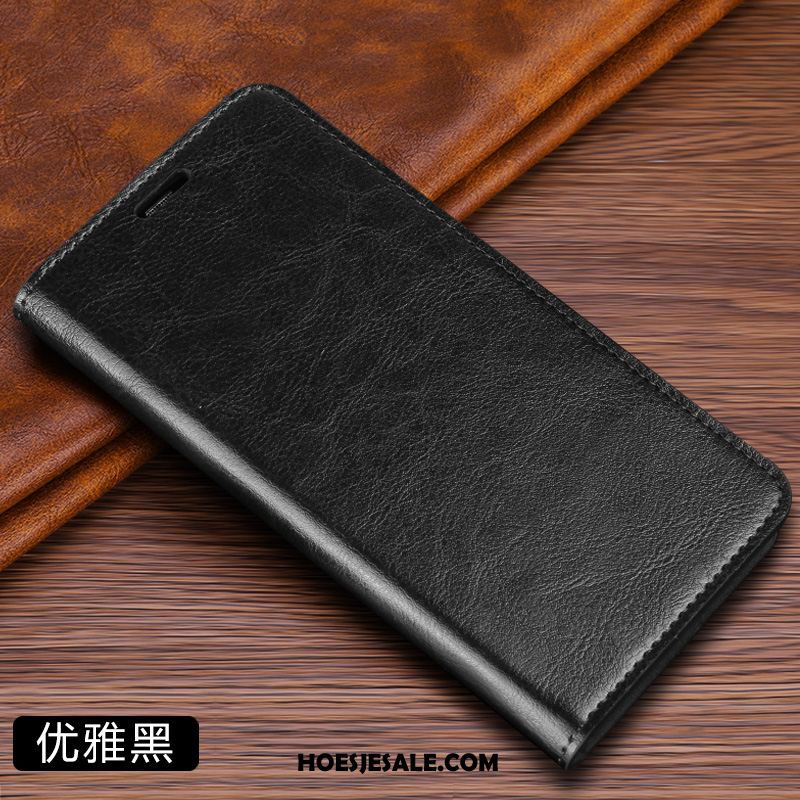 Xiaomi Mi 10 Hoesje Mobiele Telefoon Vouw Mini Leren Etui Rood Goedkoop