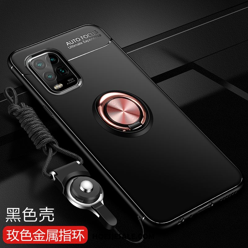 Xiaomi Mi 10 Lite Hoesje Bescherming Dun Trend Mode Zwart Kopen