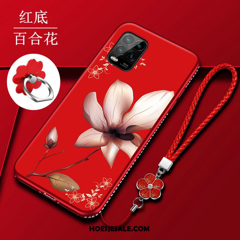 Xiaomi Mi 10 Lite Hoesje Mobiele Telefoon Anti-fall Jeugd Bloemen Zacht Korting