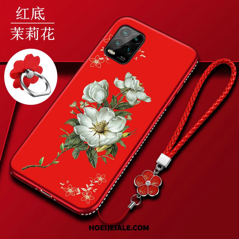 Xiaomi Mi 10 Lite Hoesje Mobiele Telefoon Anti-fall Jeugd Bloemen Zacht Korting