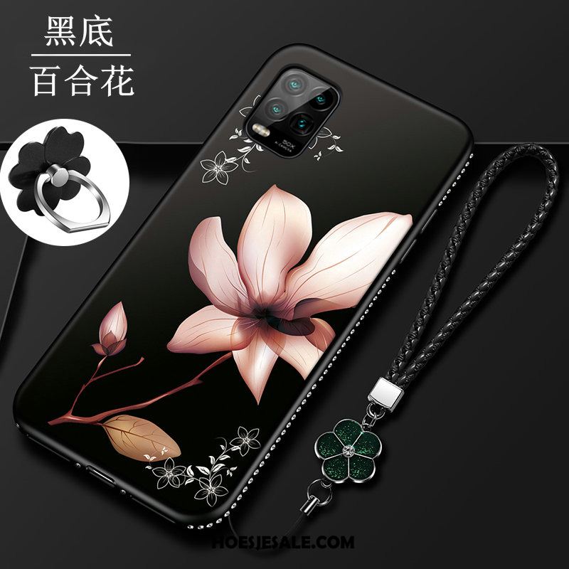 Xiaomi Mi 10 Lite Hoesje Mobiele Telefoon Anti-fall Jeugd Bloemen Zacht Korting