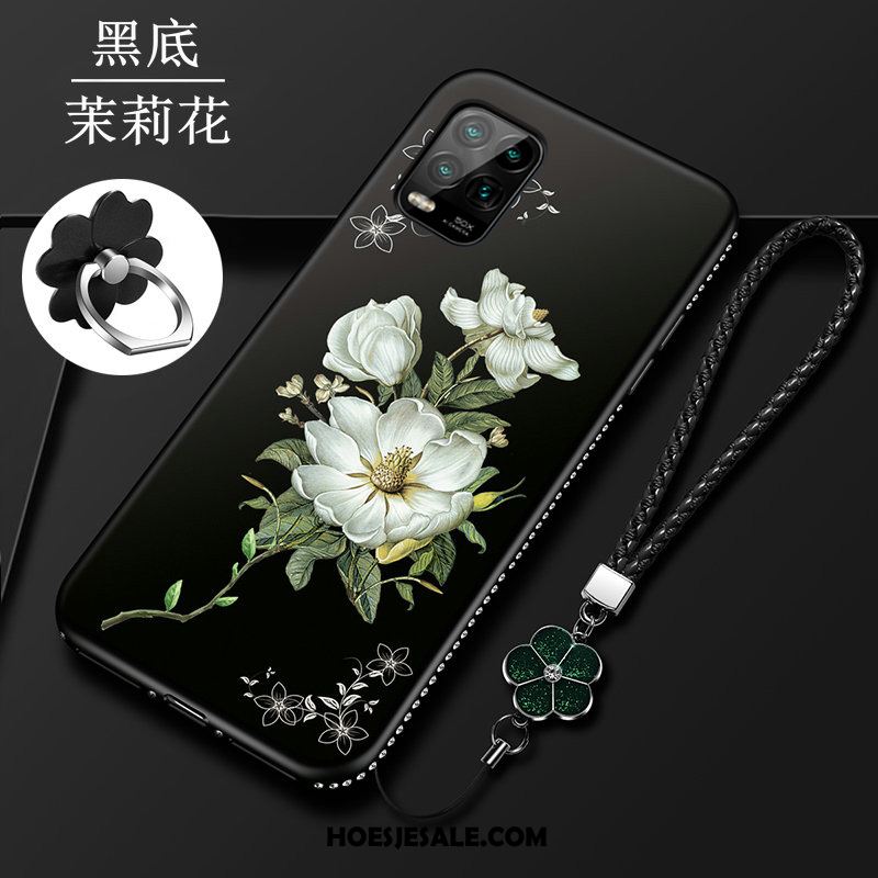 Xiaomi Mi 10 Lite Hoesje Mobiele Telefoon Anti-fall Jeugd Bloemen Zacht Korting