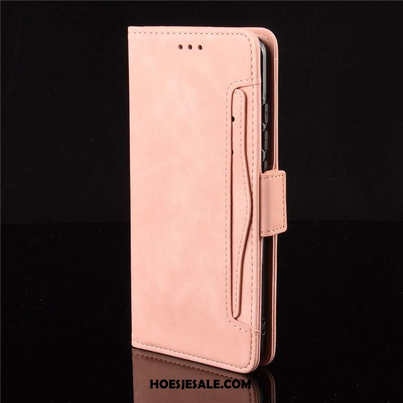 Xiaomi Mi 10 Pro Hoesje Bescherming Kaart Mini Rood Folio Korting