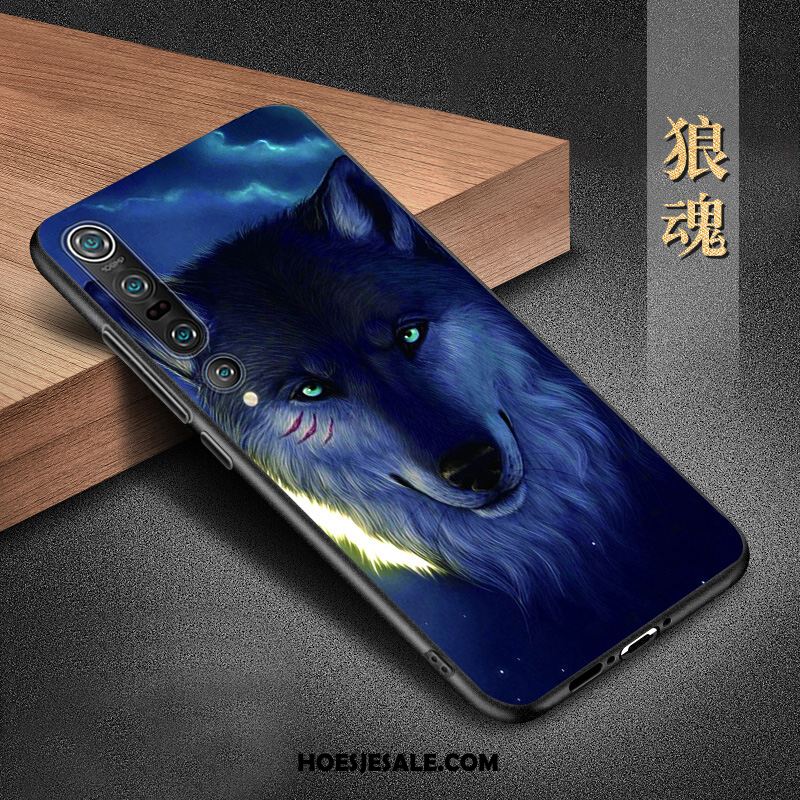 Xiaomi Mi 10 Pro Hoesje Blauw Mini Mobiele Telefoon Schrobben Hoes Kopen