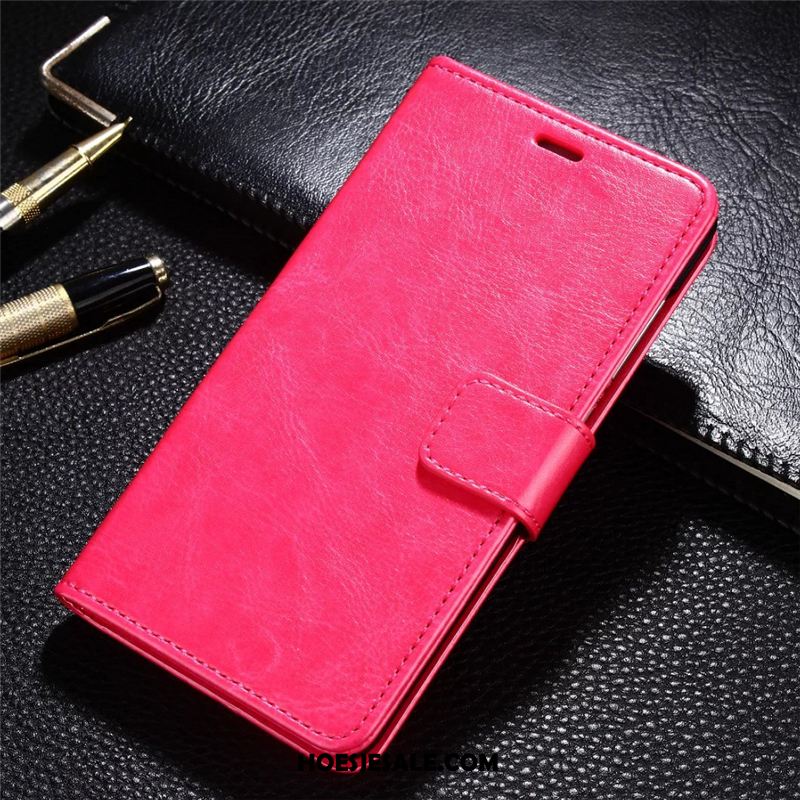 Xiaomi Mi 10 Pro Hoesje Clamshell Bescherming Goud Anti-fall Leren Etui Goedkoop