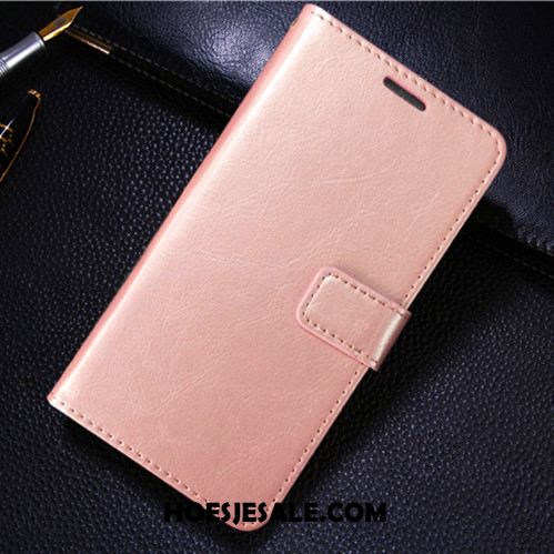 Xiaomi Mi 10 Pro Hoesje Clamshell Bescherming Goud Anti-fall Leren Etui Goedkoop