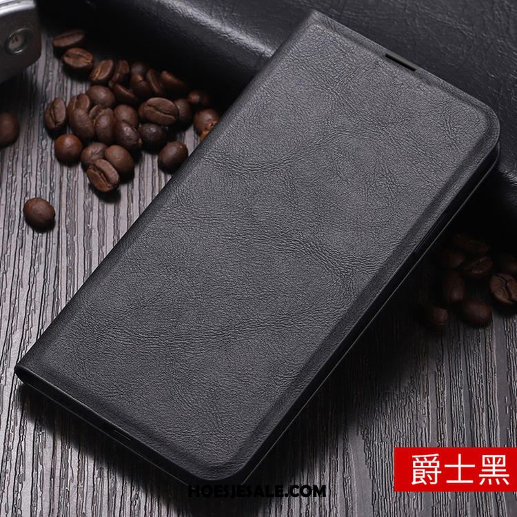 Xiaomi Mi 10 Pro Hoesje Eenvoudige Anti-fall Blauw Clamshell Kaart Goedkoop