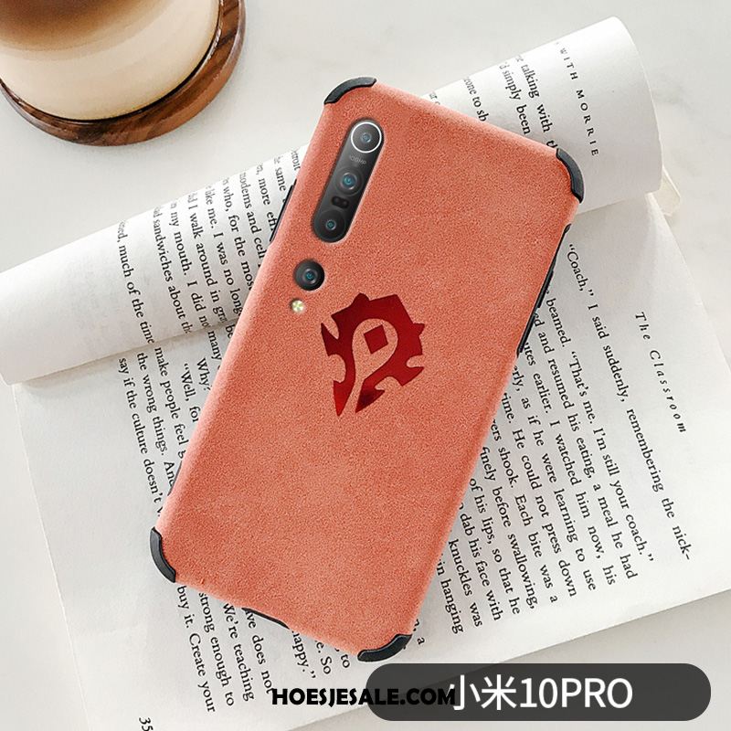 Xiaomi Mi 10 Pro Hoesje Nieuw Trendy Merk Scheppend Antislip Net Red