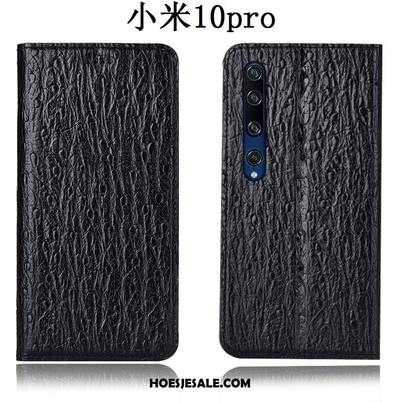 Xiaomi Mi 10 Pro Hoesje Patroon Mini Vogel Folio Hoes Sale