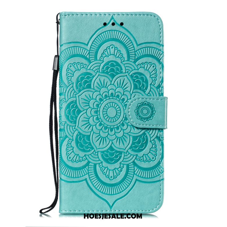 Xiaomi Mi 10 Pro Hoesje Purper Mobiele Telefoon Zacht Leren Etui Folio Winkel