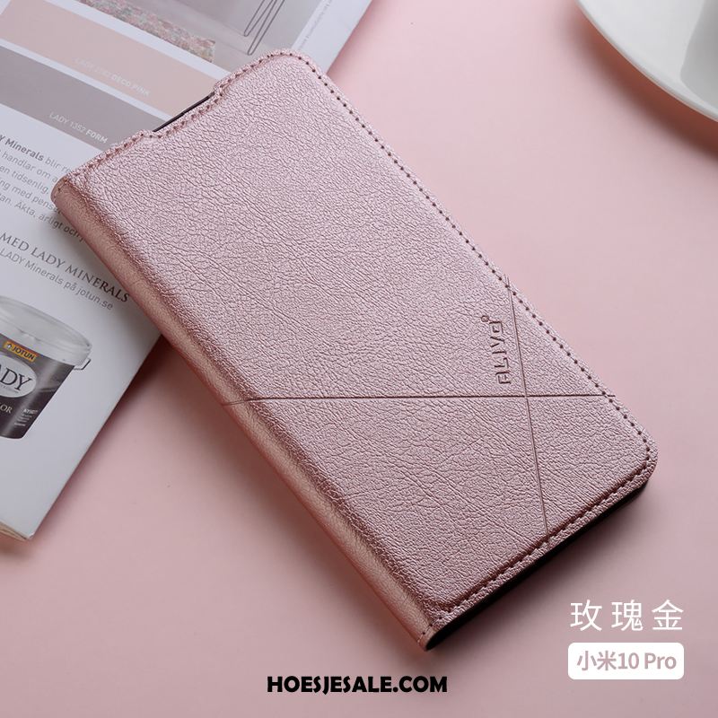 Xiaomi Mi 10 Pro Hoesje Siliconen All Inclusive Bescherming Leren Etui Dun Online