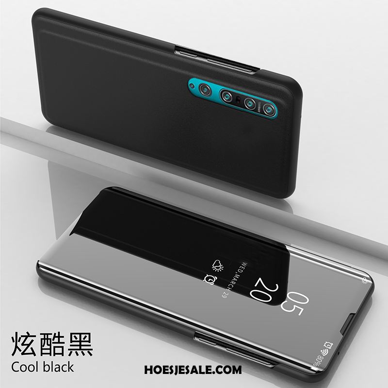 Xiaomi Mi 10 Pro Hoesje Skärmskydd Spiegel All Inclusive Mode Folio Korting