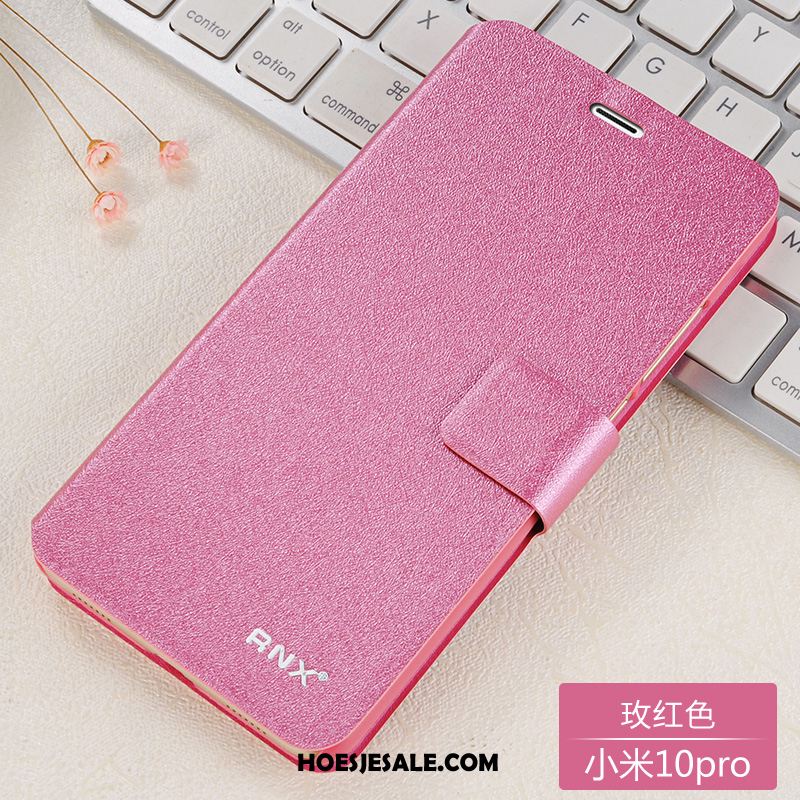 Xiaomi Mi 10 Pro Hoesje Wit Clamshell Bescherming Leren Etui Mini Kopen