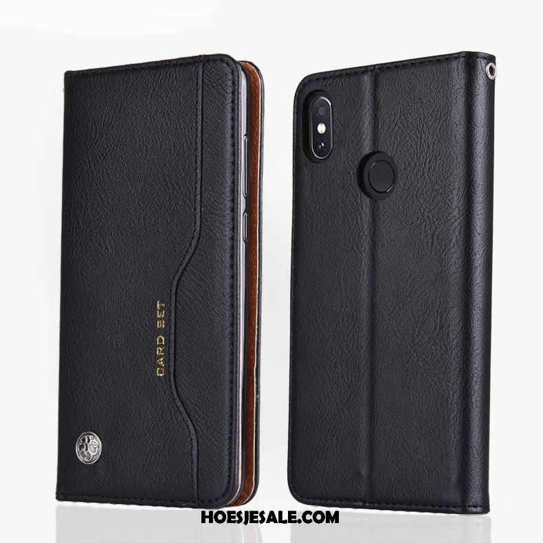 Xiaomi Mi 8 Hoesje All Inclusive Hoes Echt Leer Anti-fall Persoonlijk Korting