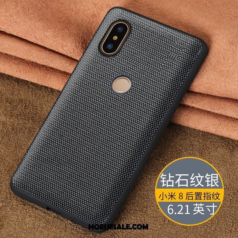 Xiaomi Mi 8 Hoesje Anti-fall Echt Leer Scheppend Hoes All Inclusive Online