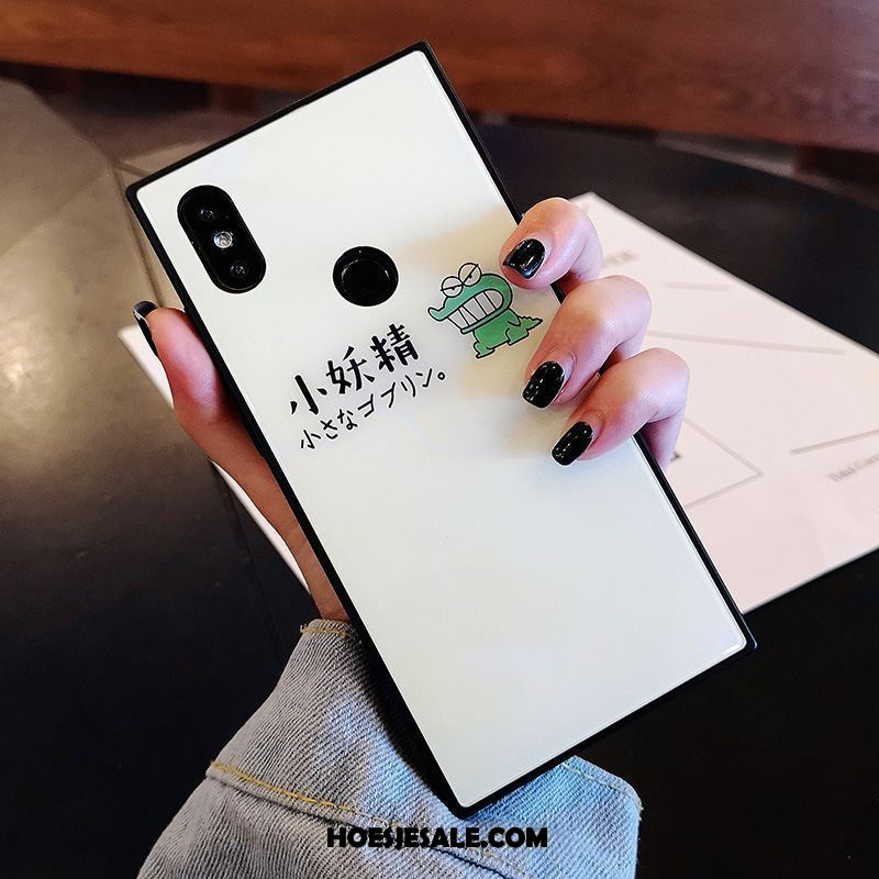 Xiaomi Mi 8 Hoesje Anti-fall Glas Vierkante Mini Mobiele Telefoon Kopen