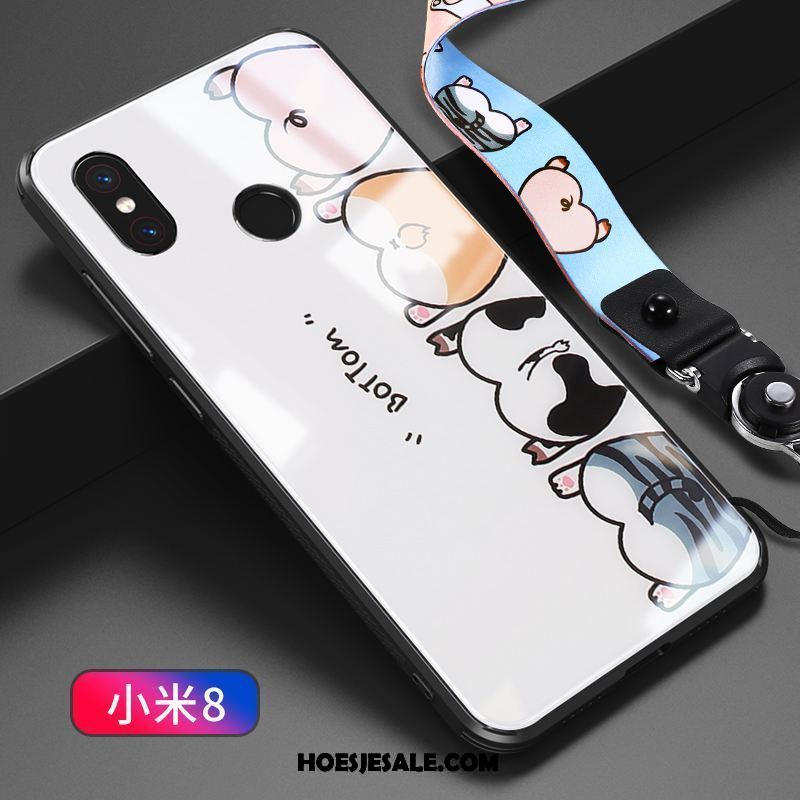 Xiaomi Mi 8 Hoesje Dun Mobiele Telefoon Hard Glas Mini Online