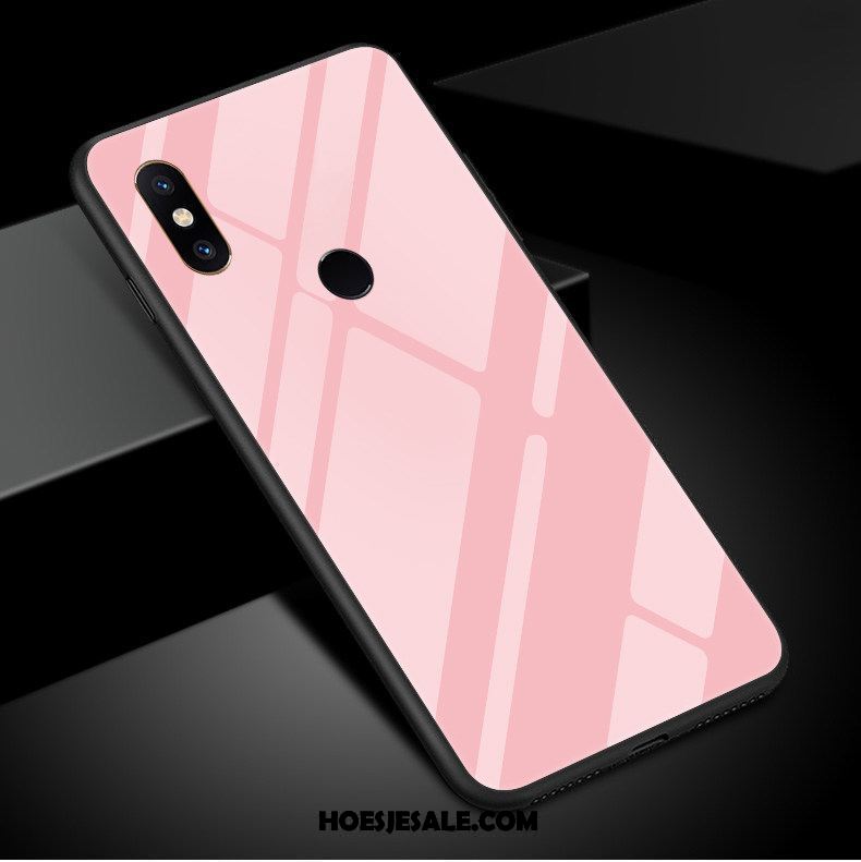 Xiaomi Mi 8 Hoesje Glas Hoes Doorzichtig Trendy Merk Eenvoudige Goedkoop