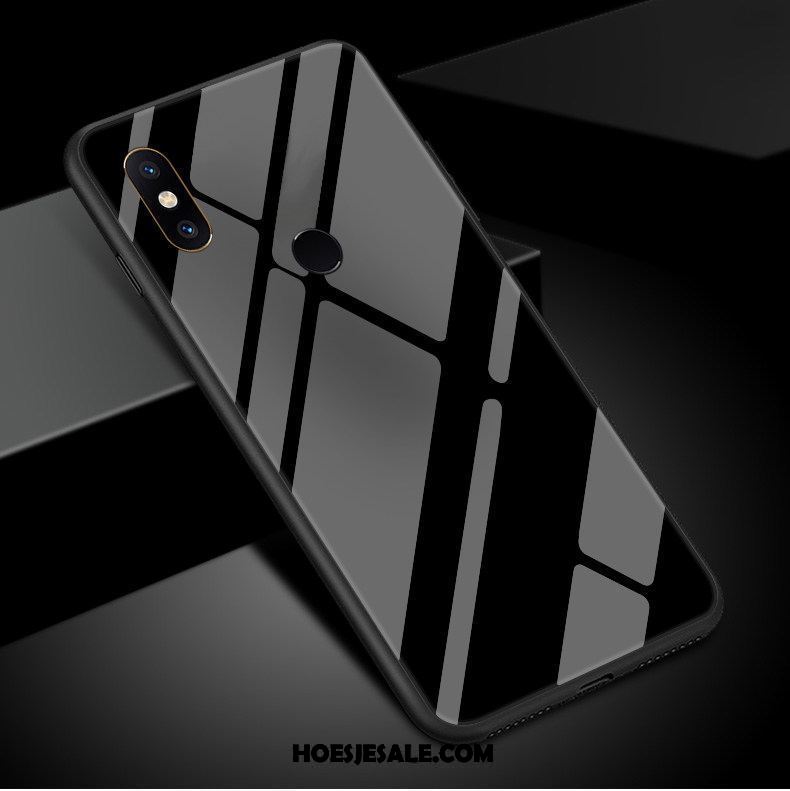 Xiaomi Mi 8 Hoesje Glas Hoes Doorzichtig Trendy Merk Eenvoudige Goedkoop